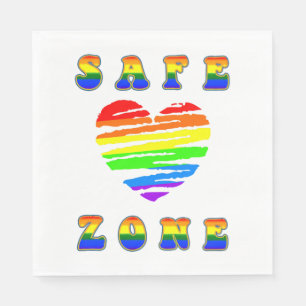 Safe Zone LGBTQ+ Napkin