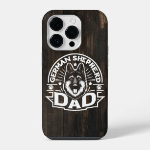 Safeguarding German Shepherd Dog Dad Proud Journey iPhone 14 Pro Case