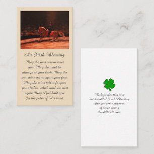 Safely Home Memorial Circus Act Prayer Card