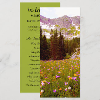 Safely Home Sympathy Prayer Card
