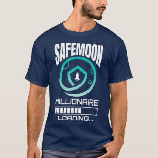 Safemoon Millionaire Funny Crypto Cryptocurrency T-Shirt