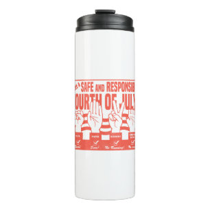 Safety 4th Parody Thermal Tumbler