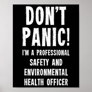 Safety And Environmental Health Officer  Poster