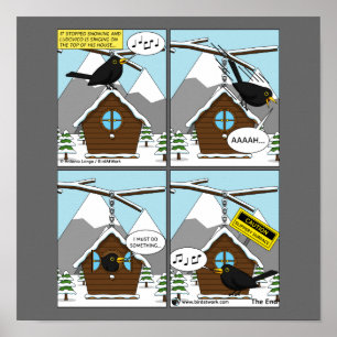 Safety First Comic Poster