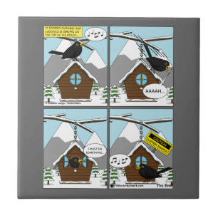 Safety First Comic Tile