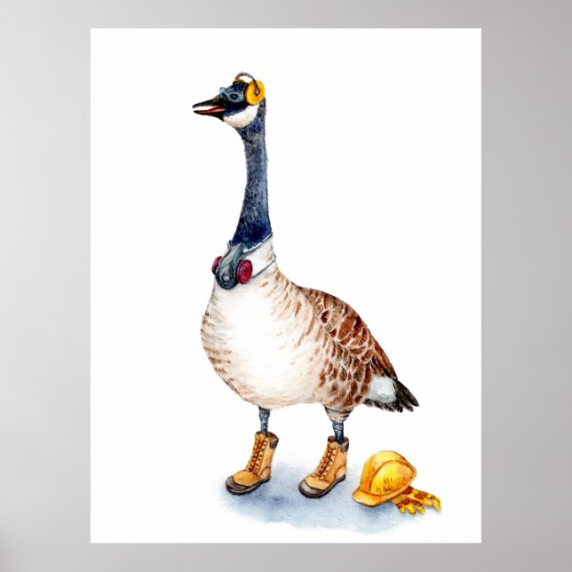 Safety Goose Poster (Front)