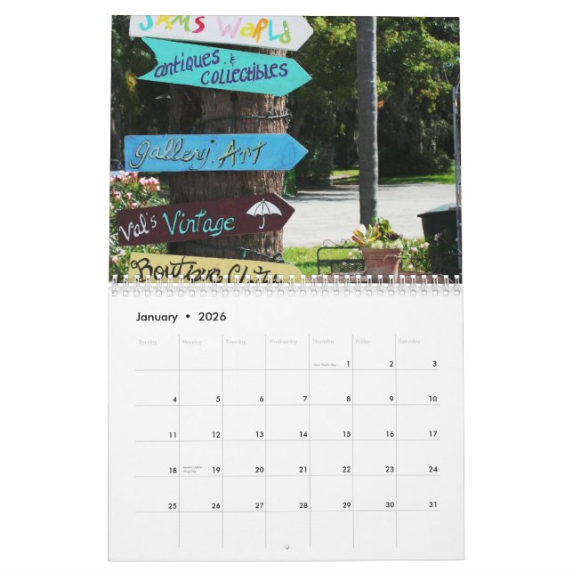 Safety Harbour Florida 2013 Calendar (Jan 2026)