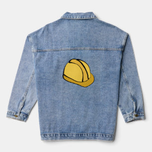 Safety Helmet Denim Jacket