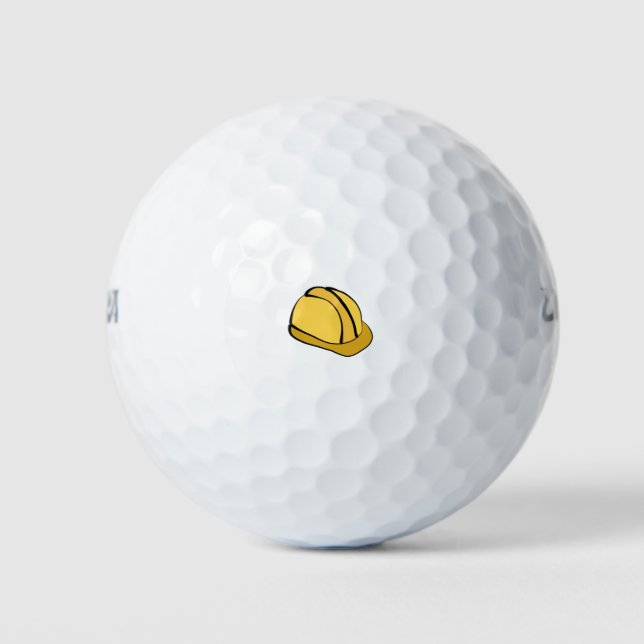 Safety Helmet Golf Balls (Front)