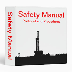 Safety Manual Themed Binder