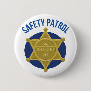 Safety Patrol 2 Inch Round Button