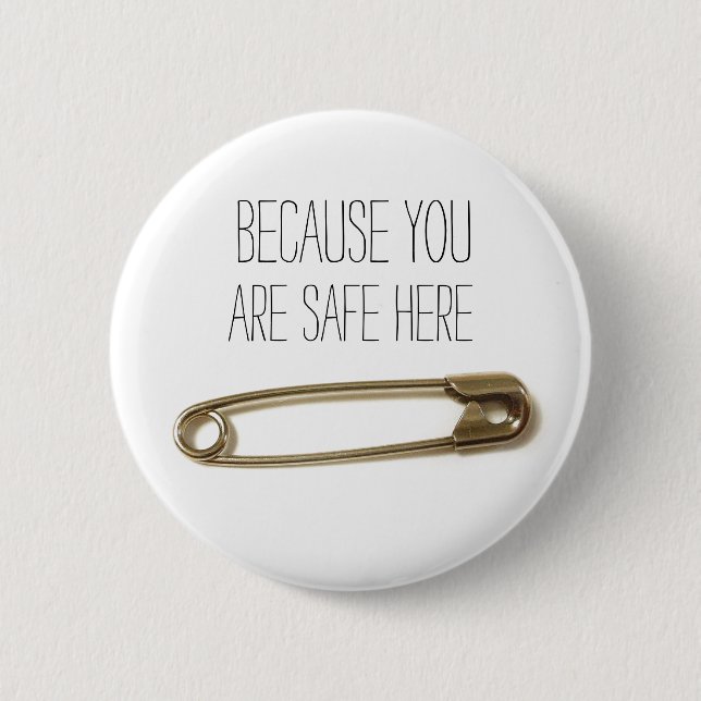 Safety Pin for Immigration and more (Front)