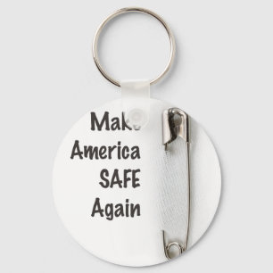 Safety Pin Keychain