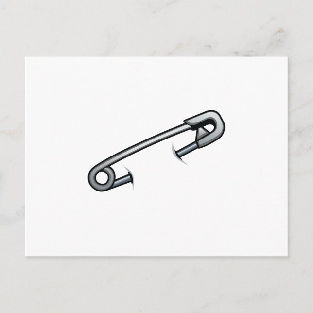 Safety pin solidarity postcard (Front)