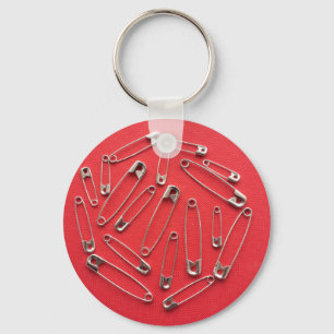 Safety-pins Keychain