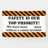 Safety Sign Days without Incident/Accident