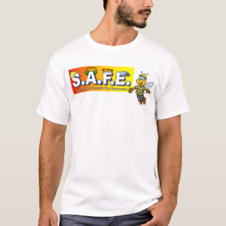 Safety Team T-shirts front and back design