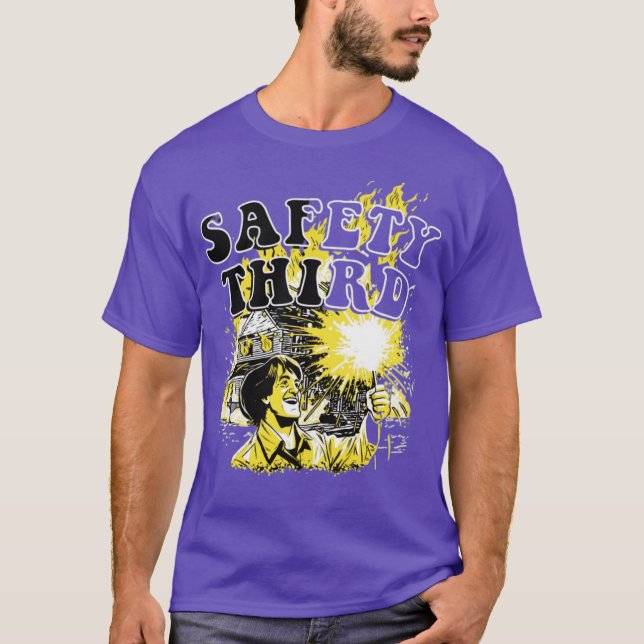 Safety Third Fire T-Shirt (Front)