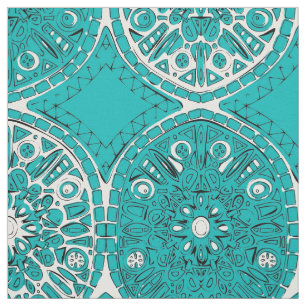 saffreya turquoise fabric