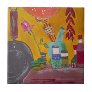 Saffron And Chillies Tile