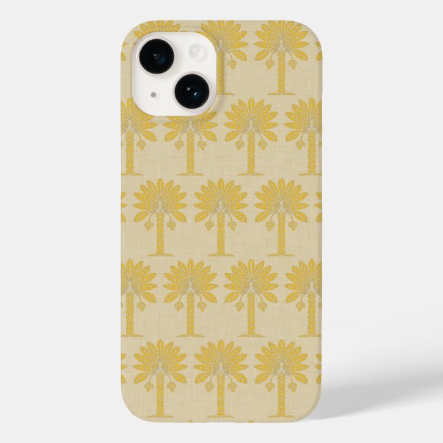 Saffron Spice Moods Palm Case-Mate iPhone Case (Back)