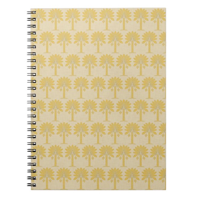 Saffron Spice Moods Palm Notebook (Front)