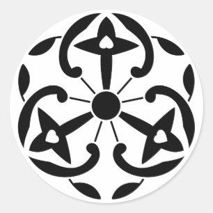 Saga Forsythia(3) Classic Round Sticker