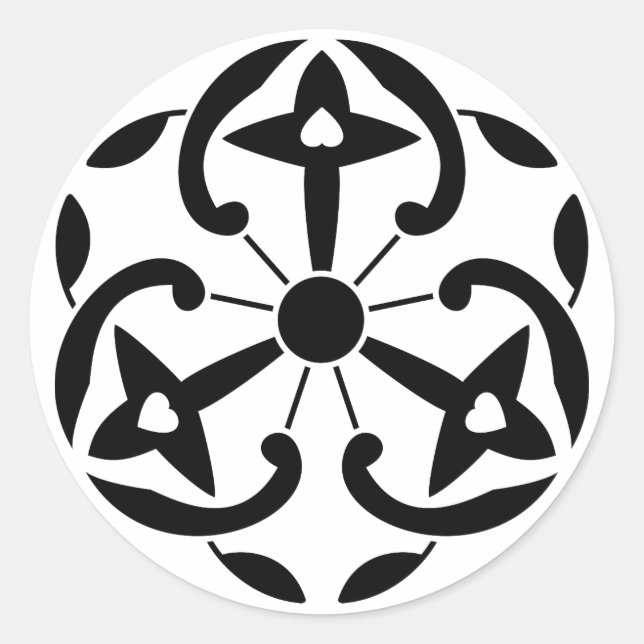 Saga Forsythia(3) Classic Round Sticker (Front)