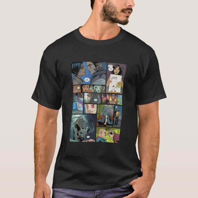 Saga Image Comics Panel Design  Classic T-Shirt (Front)