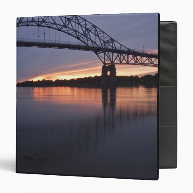 Sagamor Bridge over Cape Cod canal, 2 Binder (Front/Inside)