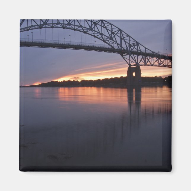 Sagamor Bridge over Cape Cod canal, 2 Magnet (Front)