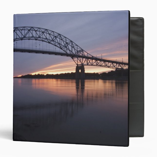 Sagamor Bridge over Cape Cod canal, Binder (Front/Inside)