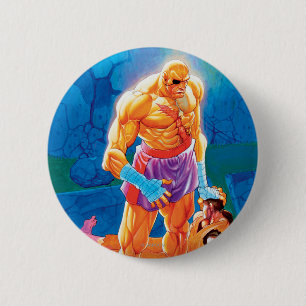 Sagat Beat Dan 2 Inch Round Button