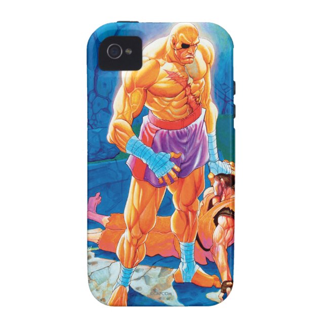 Sagat Beat Dan Case-Mate iPhone Case (Back)