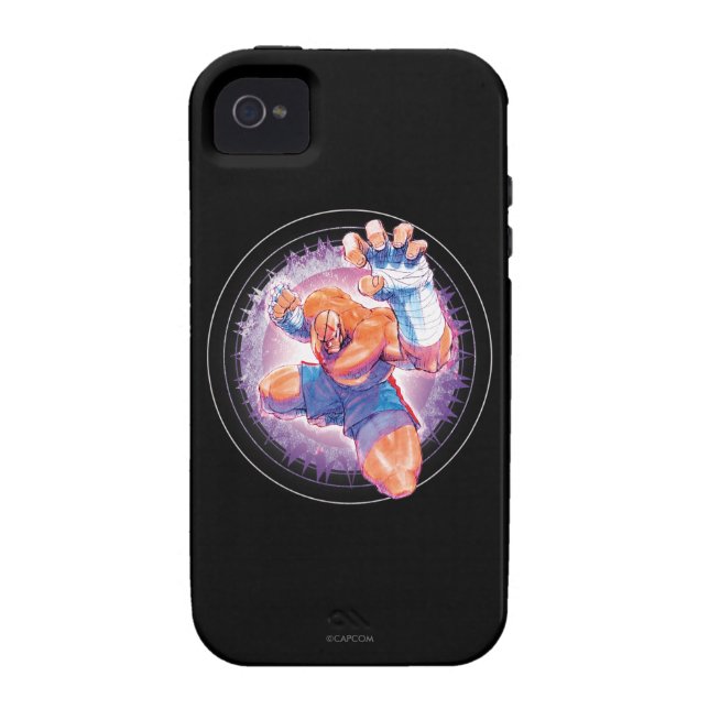 Sagat Case-Mate iPhone Case (Back)