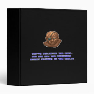 Sagat KO'ed Binder