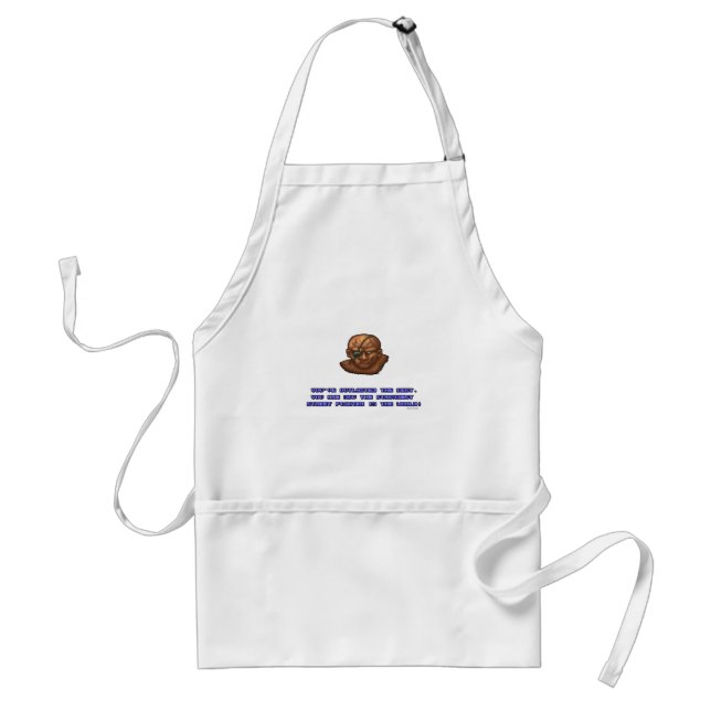 Sagat KO'ed Standard Apron (Front)