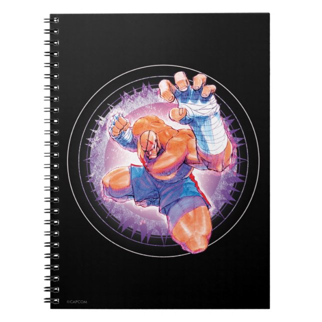 Sagat Notebook (Front)