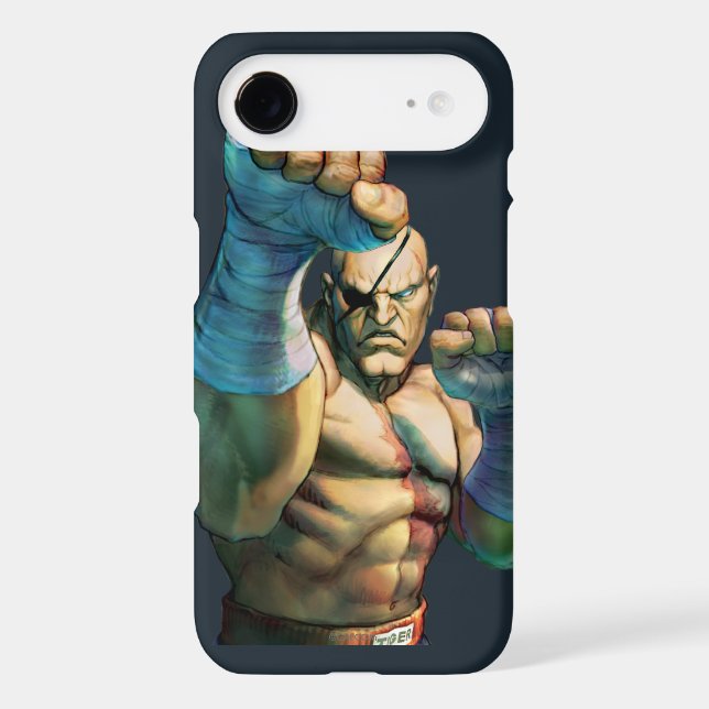 Sagat Ready to Block Case-Mate iPhone Case (Back)