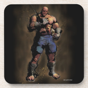 Sagat Standing Coaster