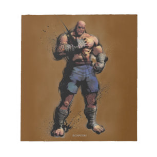 Sagat Standing Notepad
