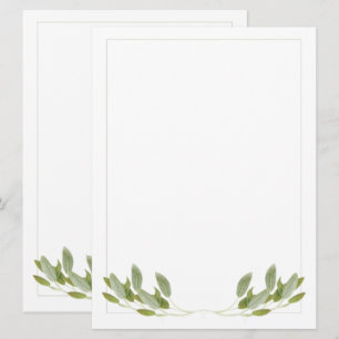 SAGE 6.5x8.75 Flat Card / Vertical