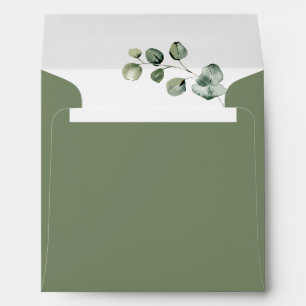 Sage and Eucalyptus Envelope