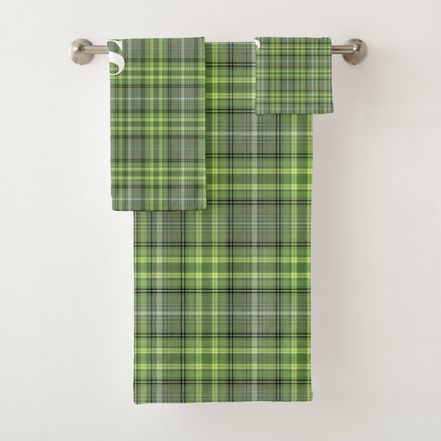 Sage and Olive Plaid (En situation)