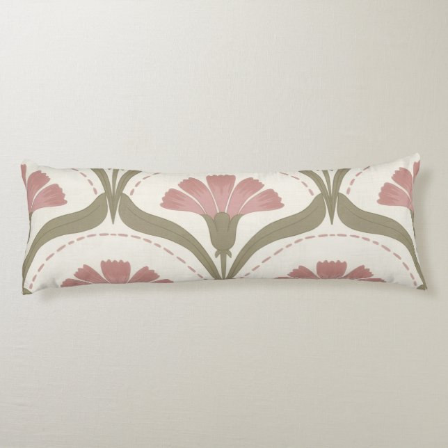 Sage and Rose Body Pillow (Back)