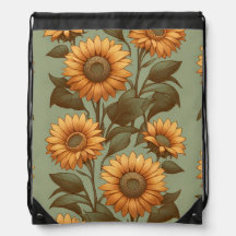 Sage and Sunflowers II