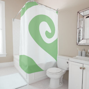 Sage and White Swirl Wave