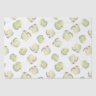Sage Apple Picking   Fruits and florals Tissue Pap Tissue Paper