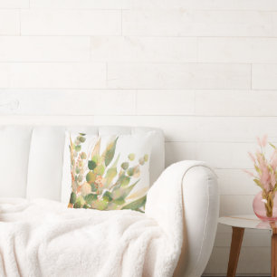 SAGE APRICOT BOTANICAL PILLOW