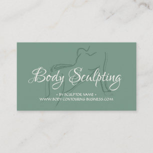 sage Body sculpting contouring spa Business Card
